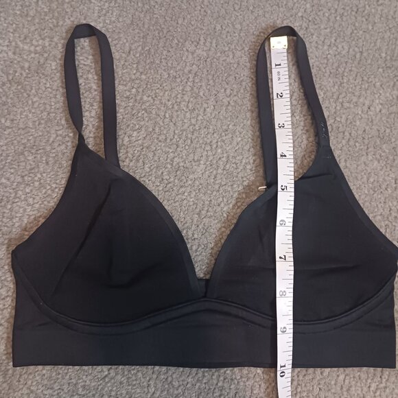 NEW‎ Aerie Smoothez Lightweight Mesh Bralette Unlined Black Size XS - Picture 6 of 10